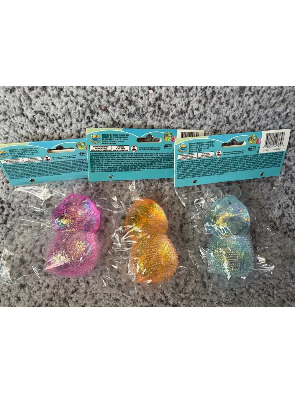 ORB Toys Sugar Swaps Onesi Series 2 Squishy Figures Lot of 3 Sealed Rare